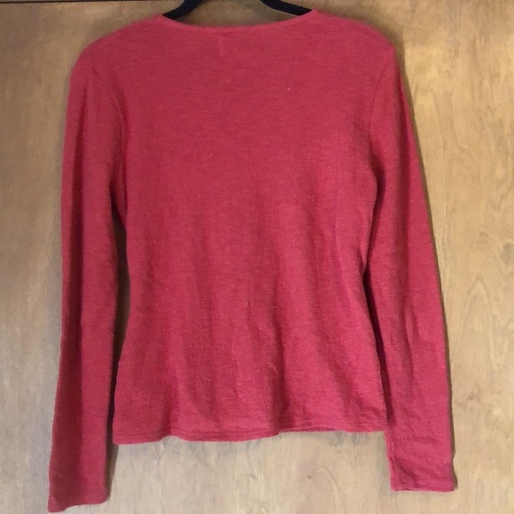 Madewell Texture & Thread long sleeved front tie gauze textured shirt - Picture 6 of 6